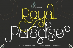 Royal Paradise Font Download