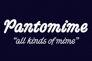 Pantomime Font Download
