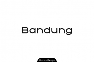 Bandung Font Download