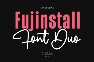 Fujinstall Duo Font Download