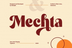 Mechta Font Download
