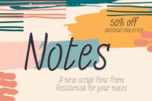 Notes 4 Font Download
