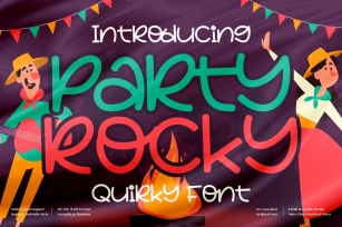 Party Rocky Quirky Font LS Font Download