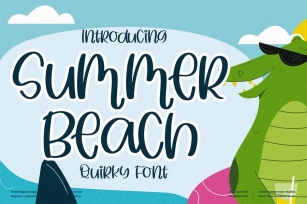 Summer Beach Quirky Font LS Font Download