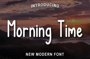 Morning Time Font Download