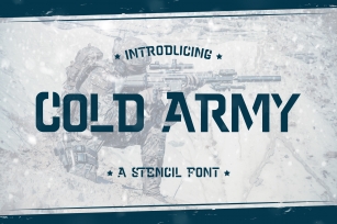 Cold Army Font Download