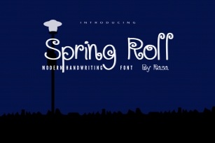 Spring Roll Font Download