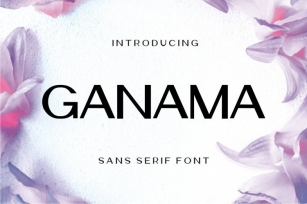 Ganama Font Download
