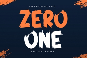 Zero One Font Download