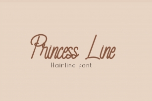 Princess Line Font Download