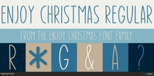 Enjoy Christmas Font Download
