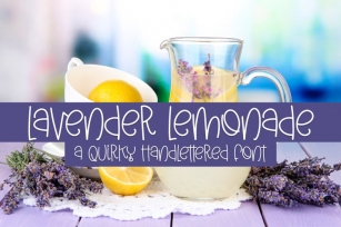 Lavender Lemonade Font Download
