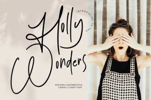 Holly Wonders Wedding Font Font Download