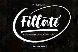 Fillate Font Download