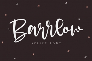 Barrlow Font Download