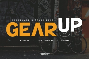 GearUp Sports Business Font Font Download