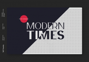 Modern Times Font Download
