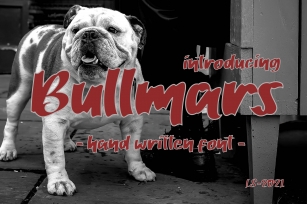 Bullmars Font Download