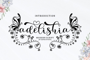 Adelishia Script Font Download