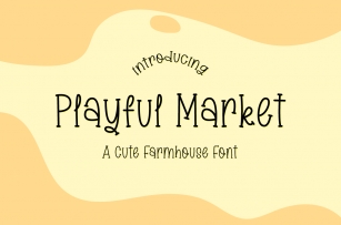Playful Market Font Download