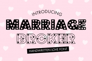Marriage Broker Font Download