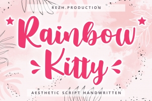 Rainbow Kitty Font Download