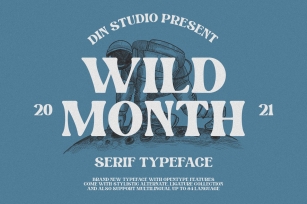Wild Month-Serif Font Download