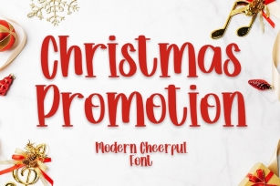 Christmas Promotion Font Download