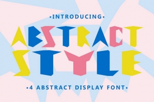 Abstract Style Font Download