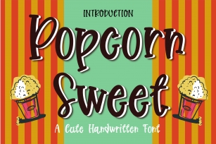 Popcorn Sweet Font Download