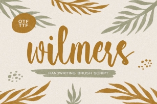 Wilmers Handwriting Brush Font Download
