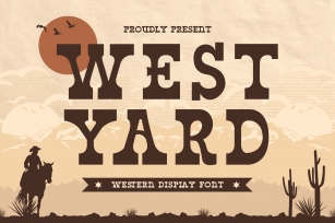West Yard Trial Font Download