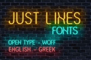 Just Lines Font Download