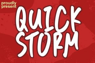 Quick Storm Font Font Download