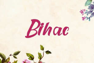 Bihac Font Download