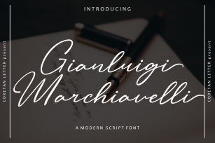 Gianluigi Marchiavelli Font Download