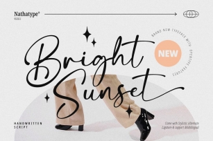 Bright Sunset Font Download
