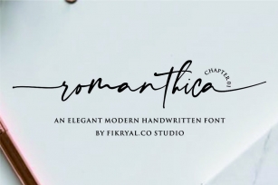 Romanthica Font Download