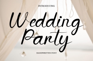 Wedding Party Font Download