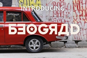 Beograd Font Download