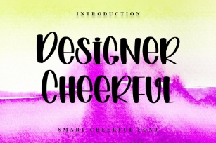Designer Cheerful Font Download