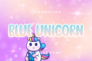 Blue Unicorn Font Download