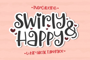 Swirly  Happy Font Download