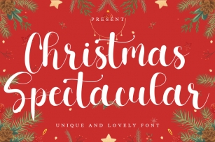 Christmas Spectacular Font Download
