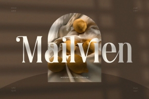 Mailvien - Modern Ligature Typeface Font Download