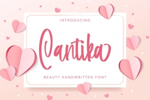 Cantika Font Download