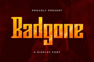 Badgone Font Download