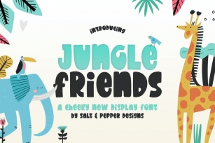 Jungle Friends Font Font Download