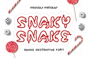 Snaky Snake Font Download