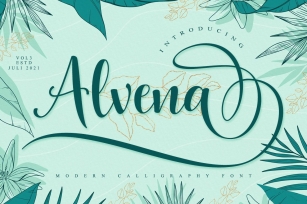 Alvena Script Font Download